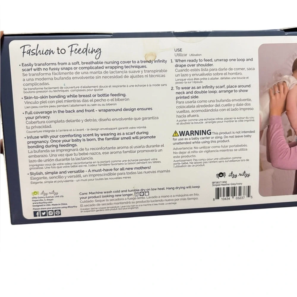 Itzy Ritzy  Breastfeeding scarf